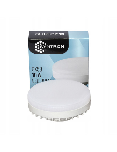 Żarówka LED GX53 10W 4000K 850LM - Energooszczędna Halogenowa Żarówka do Opraw Sufitowych i Spotów