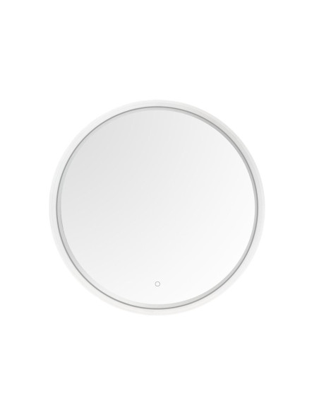 Lustro Łazienkowe Okrągłe 60 cm z LED i Dotykowym Włącznikiem, Złote, IP44, Zuma Line