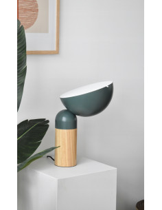 Lampa Stojąca MAX z Tekstylnym Dyfuzorem w Szarym Kolorze - Nowoczesne Oświetlenie do Wnętrz 2