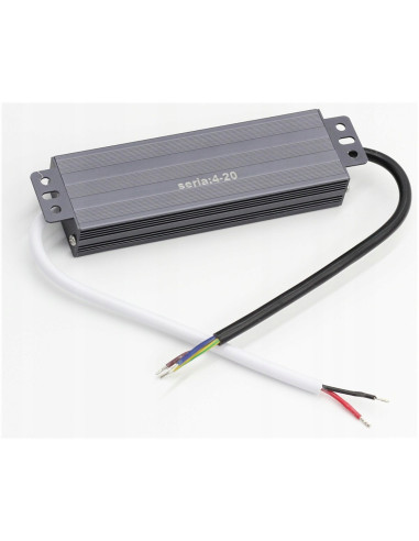 Zasilacz hermetyczny 60W IP67 5A do zastosowań zewnętrznych – odporny na wilgoć i kurz, idealny do diod LED