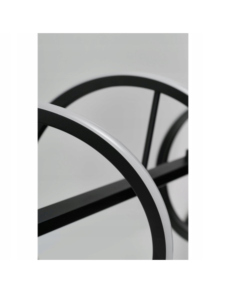 Memphis Lampa wisząca LED 55W czarna z regulacją wysokości i 3-stopniowym ściemnianiem, 120 cm