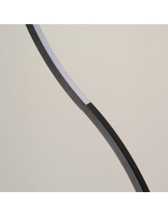 Lampa wisząca FLOW – czarna LED 13-punktowa, 3000K, regulowana 3-stopniowo, aluminium, 59×44 cm 2