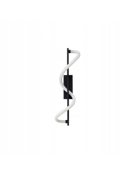 Kinkiet Pescara LED 50 cm czarno-biały — nowoczesny design, aluminium, 10W, 3000K