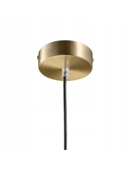 Step into Design Lampa wisząca ArtDeco 3xE14 biała ze złotymi akcentami 35 cm regulowana MP8872