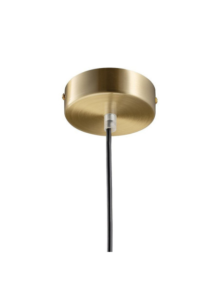 Lampa wisząca Step Into Design ARTDECO 12-punktowa E14 czarno-złota Ø35 cm MP8872