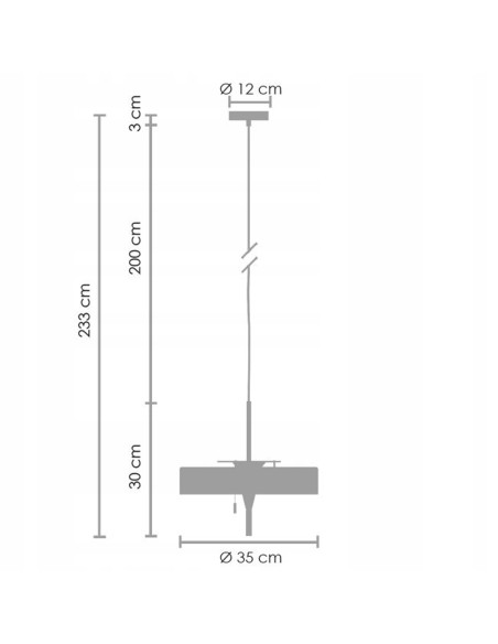 Lampa wisząca Step Into Design ARTDECO 12-punktowa E14 czarno-złota Ø35 cm MP8872