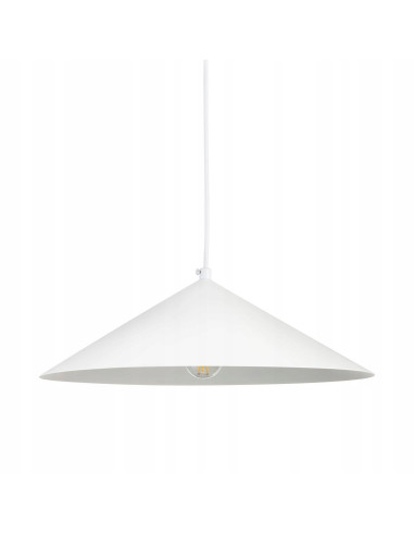 Kinkiet ścienny SWING biały 140 cm regulowany ramieniem E27 skandynawski do sypialni i salonu, metalowy, matowy finish