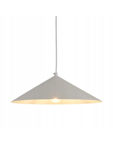 Kinkiet ścienny SWING biały 140 cm regulowany ramieniem E27 skandynawski do sypialni i salonu, metalowy, matowy finish