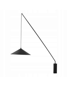 Kinkiet ścienny SWING z wysięgnikiem 140 cm czarny E27 loft do czytania nad łóżko 2