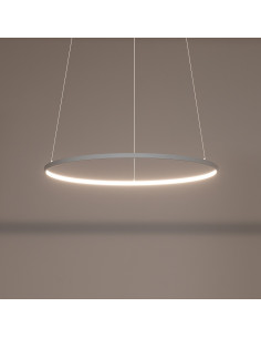 Nowodvorski CIRCOLO LED 11604 – nowoczesna lampa sufitowa biały krąg 21W 3000K 660lm Ø60/45/30 cm