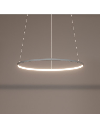 Nowodvorski CIRCOLO LED 11604 – nowoczesna lampa sufitowa biały krąg 21W 3000K 660lm Ø60/45/30 cm