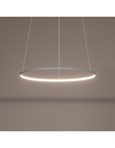 Nowodvorski CIRCOLO LED 11604 – nowoczesna lampa sufitowa biały krąg 21W 3000K 660lm Ø60/45/30 cm