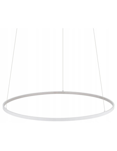 Nowodvorski CIRCOLO LED 11604 – nowoczesna lampa sufitowa biały krąg 21W 3000K 660lm Ø60/45/30 cm