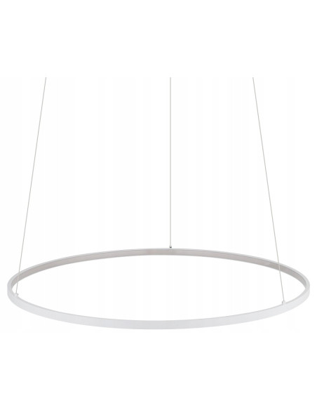 Nowodvorski CIRCOLO LED 11604 – nowoczesna lampa sufitowa biały krąg 21W 3000K 660lm Ø60/45/30 cm