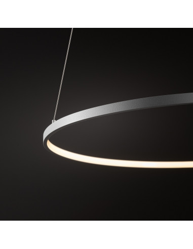 Nowodvorski CIRCOLO LED 11604 – nowoczesna lampa sufitowa biały krąg 21W 3000K 660lm Ø60/45/30 cm