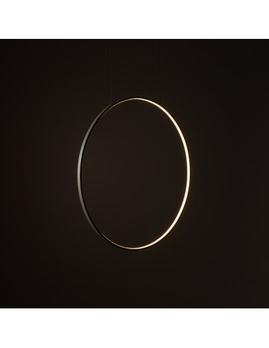 Nowodvorski CIRCOLO 11401 – oliwkowa minimalistyczna lampa sufitowa LED 21W, 3000K, 125 cm, Modern