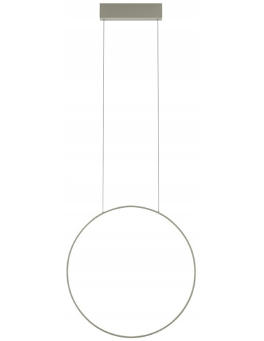Nowodvorski CIRCOLO 11401 – oliwkowa minimalistyczna lampa sufitowa LED 21W, 3000K, 125 cm, Modern