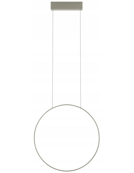 Nowodvorski CIRCOLO 11401 – oliwkowa minimalistyczna lampa sufitowa LED 21W, 3000K, 125 cm, Modern