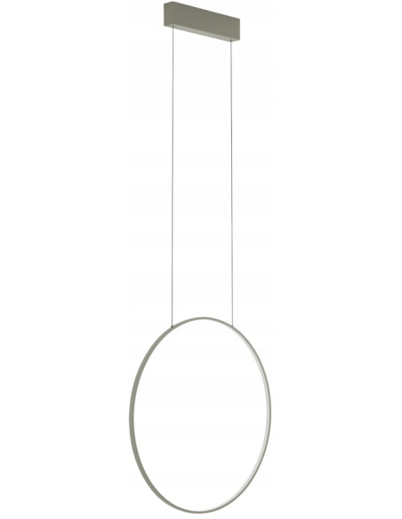 Nowodvorski CIRCOLO 11401 – oliwkowa minimalistyczna lampa sufitowa LED 21W, 3000K, 125 cm, Modern