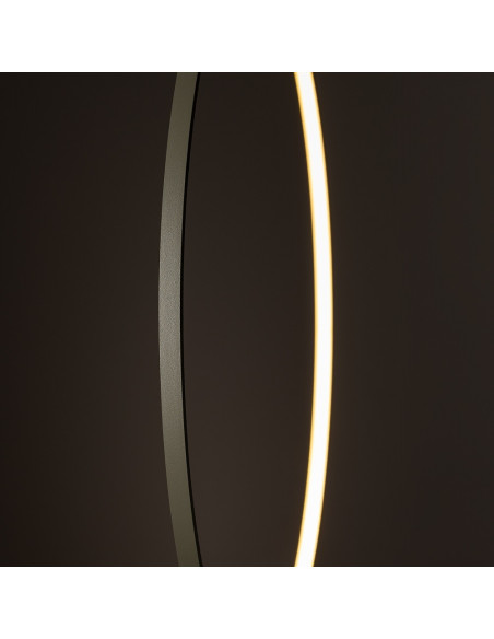 Nowodvorski CIRCOLO 11401 – oliwkowa minimalistyczna lampa sufitowa LED 21W, 3000K, 125 cm, Modern