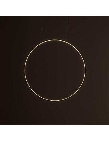 Nowodvorski CIRCOLO 11401 – oliwkowa minimalistyczna lampa sufitowa LED 21W, 3000K, 125 cm, Modern