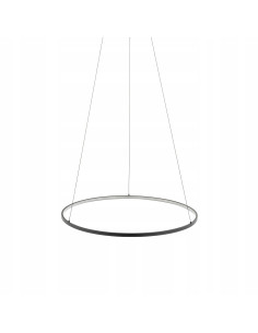 Nowodvorski Circolo M 10812 – czarna lampa wisząca LED 60 cm, regulowana do 140 cm, 3000K, 660 lm 2