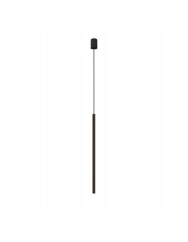 Nowodvorski Laser 750 – Czarna Lampa Wisząca Cylinder G9, LED, 210mm, Nowoczesna nad Wyspę Kuchenną