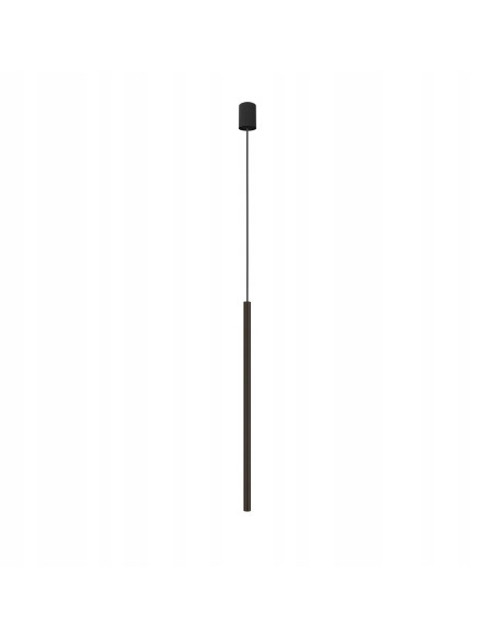 Nowodvorski Laser 750 – Czarna Lampa Wisząca Cylinder G9, LED, 210mm, Nowoczesna nad Wyspę Kuchenną