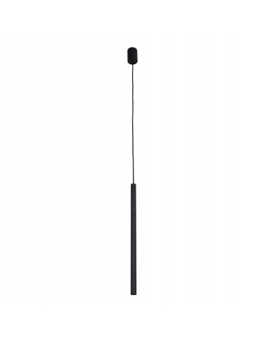 Nowodvorski LASER 490 – wisząca lampa kuchenna czarna, cylinder G9, regulowana wysokość do 130 cm