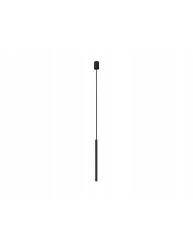 Nowodvorski LASER 490 – wisząca lampa kuchenna czarna, cylinder G9, regulowana wysokość do 130 cm