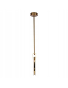 Lampa wisząca glamour MARBLE z marmurem i LED, okrągła 30 cm, regulowana wysokość 57–157 cm, biało-złota 2