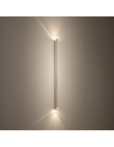 Nowodvorski LASER 11815 - miedziany kinkiet ścienny 2xG9 78 cm, styl modern, metalowy