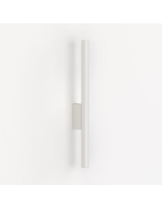 Kinkiet ścienny Nowodvorski LASER 8048 biały 2xG9 LED 40 cm minimalistyczny cylinder 2