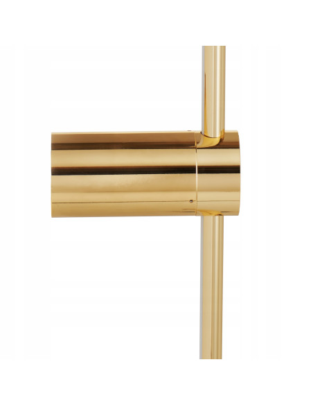 Kinkiet LED SPARO 120 cm złoty połysk – liniowy metalowy 22W 3000K do hotelu i salonu