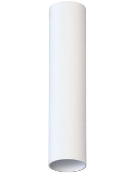 Nowodvorski FOURTY 10734 – Biały plafon natynkowy LED GU10, minimalistyczny, 1-punktowy, 10W
