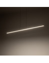 Nowodvorski BAR 10365 — Czarna wisząca listwa LED 36W, 3000K, 1200 lm, regulowane linki, aluminium