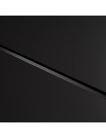 Nowodvorski BAR 10848 – Czarna listwa LED wisząca 24W 4000K 150 cm do kuchni i jadalni