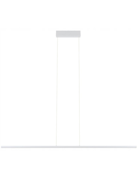 Nowodvorski BAR 11582 – Biała listwa LED wisząca 150 cm, 32W, 4000K, nowoczesna lampka sufitowa