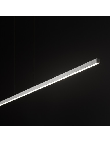 Nowodvorski BAR 11582 – Biała listwa LED wisząca 150 cm, 32W, 4000K, nowoczesna lampka sufitowa