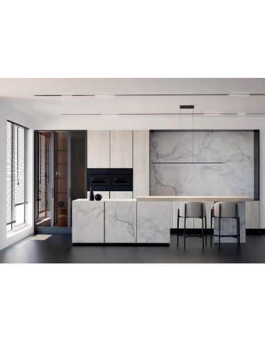 Nowodvorski BAR 11582 – Biała listwa LED wisząca 150 cm, 32W, 4000K, nowoczesna lampka sufitowa