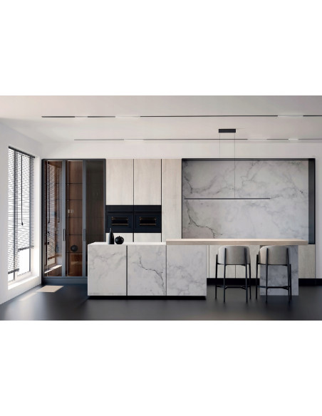 Nowodvorski BAR 11582 – Biała listwa LED wisząca 150 cm, 32W, 4000K, nowoczesna lampka sufitowa