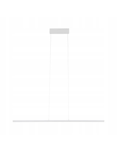Nowodvorski BAR LED White M 3000K lampa wisząca aluminiowa 150cm 2000lm nowoczesna do salonu i kuchni