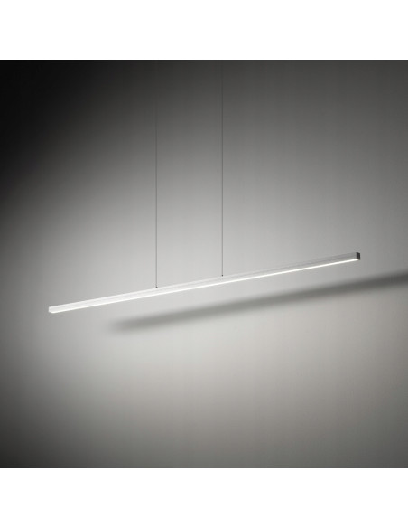 Nowoczesna lampa liniowa LED BAR 120 cm biała, zintegrowane LED 27W, regulowana wysokość, Nowodvorski (11584)