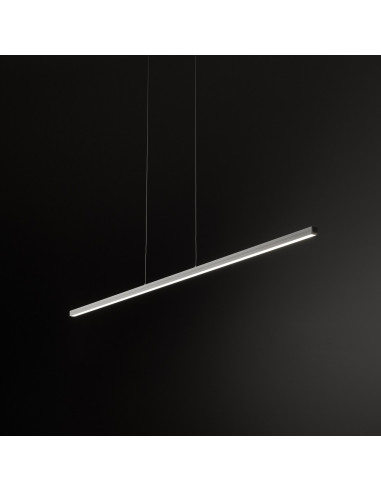 Nowoczesna lampa liniowa LED BAR 120 cm biała, zintegrowane LED 27W, regulowana wysokość, Nowodvorski (11584)