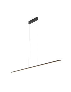 Nowodvorski BAR 10363 — Czarna wisząca listwa LED 24W 3000K 120cm do kuchni, jadalni i salonu 2