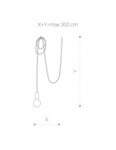 Nowodvorski SPIDER 6792 — Czarna minimalistyczna lampa wisząca E27, 1-punktowa, metalowa, 300 mm 2