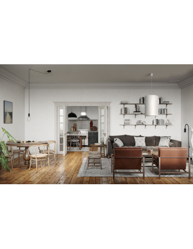 Nowodvorski SPIDER 6792 — Czarna minimalistyczna lampa wisząca E27, 1-punktowa, metalowa, 300 mm