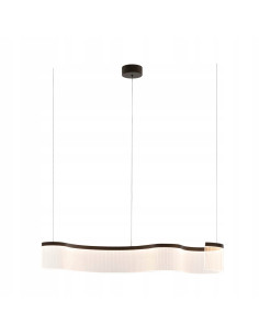 Italux Notar — Elegancka Lampa Wisząca LED Fala 100 cm, Beżowo-Czarna, 31W, 3000K 2