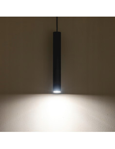 Nowodvorski MODERN Wiszący spot sufitowy grafitowy regulowana długość GU10 1-punktowy 130 cm