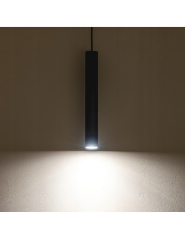 Nowodvorski MODERN Wiszący spot sufitowy grafitowy regulowana długość GU10 1-punktowy 130 cm